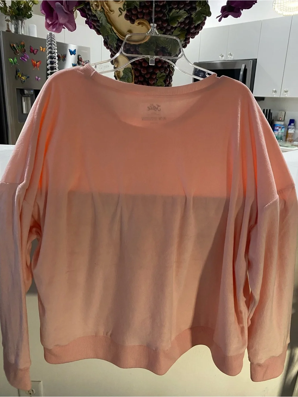 Justice Pink Sleepy Fox Sweatshirt
